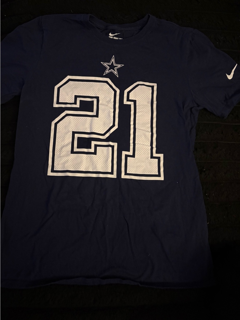 Nike Navy Dallas Cowboys #21 Short Sleeve Tee